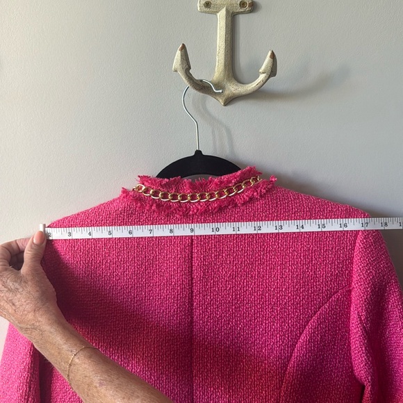 WD.NY cropped bright pink jacket size M - Picture 7 of 7